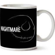 Art Hediye Nightmare Profile Nightmare Before Christmas Iki Tarafı Baskılı Kupa Bardak