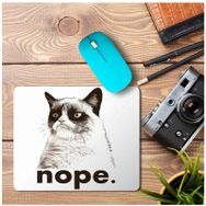 Art Hediye Nope Kedi Baskılı 23x19 cm Mouse Pad