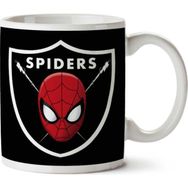 Art Hediye Oakland Spiders Spiderman Homecoming Iki Tarafı Baskılı Kupa Bardak