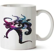 Art Hediye Octopus Eye İki Tarafı Baskılı Kupa Bardak