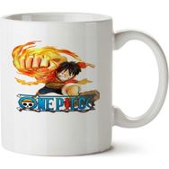 Art Hediye One Piece Yumruk İki Tarafı Baskılı Kupa Bardak