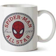 Art Hediye Örümcek Adam Spiderman Converse All Star İki Tarafı Baskılı Kupa Bardak