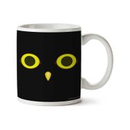 Art Hediye Owl Birb İki Tarafı Baskılı Kupa Bardak