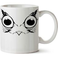 Art Hediye Owl By Fatshark İki Tarafı Baskılı Kupa Bardak