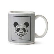 Art Hediye Panda Graphic Art İki Tarafı Baskılı Kupa Bardak