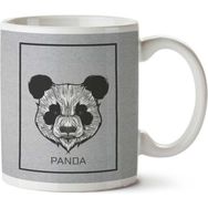 Art Hediye Panda Graphic Art İki Tarafı Baskılı Kupa Bardak