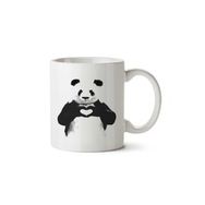 Art Hediye Panda Love İki Tarafı Baskılı Kupa Bardak