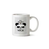 Art Hediye Panda Unicorn Ninja İki Tarafı Baskılı Kupa Bardak