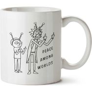 Art Hediye Peace Among Worlds İki Tarafı Baskılı Kupa Bardak