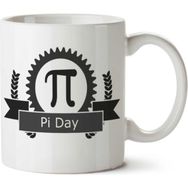 Art Hediye Pi Dayy İki Tarafı Baskılı Kupa Bardak