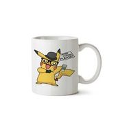 Art Hediye Pikachu Swag Kahve Lütfen İki Tarafı Baskılı Kupa Bardak