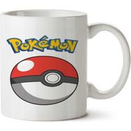 Art Hediye Pikachu Topu İki Tarafı Baskılı Kupa Bardak