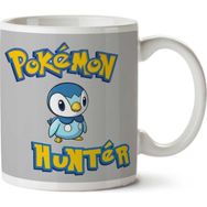 Art Hediye Pokemon Hunter Piplup Baskılı Kupa Bardak