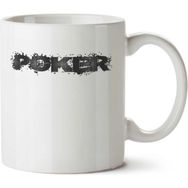 Art Hediye Poker Desintegrado İki Tarafı Baskılı Kupa Bardak