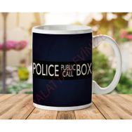 Art Hediye Police Public Call Box Doctor Who Baskılı Kupa Bardak