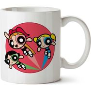 Art Hediye Power Grils 7 İki Tarafı Baskılı Kupa Bardak
