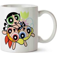 Art Hediye Powerpuff Girls 3 İki Tarafı Baskılı Kupa Bardak
