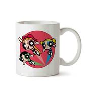 Art Hediye Powerpuff Girls 4 İki Tarafı Baskılı Kupa Bardak