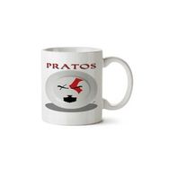 Art Hediye Pratos İki Tarafı Baskılı Kupa Bardak