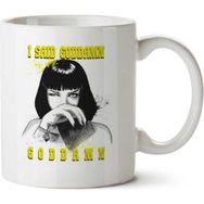 Art Hediye Pulp Fiction 3 İki Tarafı Baskılı Kupa Bardak