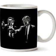 Art Hediye Pulp Fiction Alien Facehugger İki Tarafı Baskılı Kupa Bardak