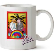 Art Hediye Rainbow Vice İki Tarafı Baskılı Kupa Bardak