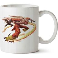 Art Hediye Realistic Blaziken İki Tarafı Baskılı Kupa Bardak