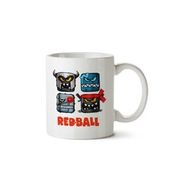 Art Hediye Red Ball Oyun İki Tarafı Baskılı Kupa Bardak
