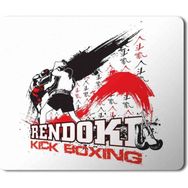 Art Hediye Rendoki Kick Boxing Baskılı 23x19 cm Mouse Pad