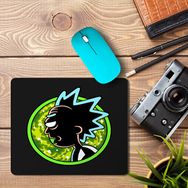 Art Hediye Rick Crazy Baskılı 23x19 cm Mouse Pad