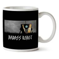 Art Hediye Robot Sınır Ötesi Bölgeler İki Tarafı Baskılı Kupa Bardak