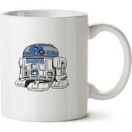 Art Hediye Robot Star Wars İki Tarafı Baskılı Kupa Bardak