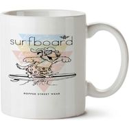 Art Hediye Ropper Surfboard İki Tarafı Baskılı Kupa Bardak