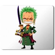 Art Hediye Roronoa Zoro Monkey Luffy Zorro Nami One Piece Baskılı 23x19 cm Mouse Pad