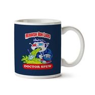 Art Hediye Rubbish Bin Lads Doctor Spew Doctor Who İki Tarafı Baskılı Kupa Bardak