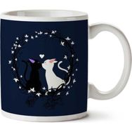 Art Hediye Sailor Moon Cats İki Tarafı Baskılı Kupa Bardak