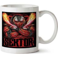 Art Hediye Sektor Karakter İki Tarafı Baskılı Kupa Bardak