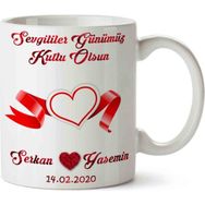 Art Hediye Sevgililer Günü Müz Kupa Bardak