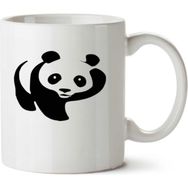 Art Hediye Sevimli Panda İki Tarafı Baskılı Kupa Bardak