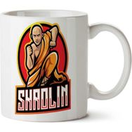 Art Hediye Shaolin İki Tarafı Baskılı Kupa Bardak