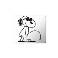 Art Hediye Snoopy Bad Dog Baskılı 23x19 cm Mouse Pad