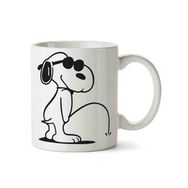 Art Hediye Snoopy Bad Dog İki Tarafı Baskılı Kupa Bardak