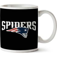 Art Hediye Spider Man Homecoming New England Patriots Baskılı Kupa Bardak