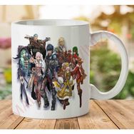 Art Hediye Star-Ocean-Png-Image Iki Tarafı Baskılı Kupa Bardak