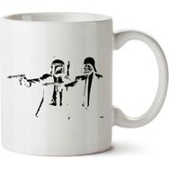 Art Hediye Star Wars Assalte Black İki Tarafı Baskılı Kupa Bardak