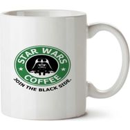 Art Hediye Star Wars Coffee İki Tarafı Baskılı Kupa Bardak