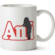 Art Hediye Star Wars Darth Vader Ani Skywalker Orphan Annie İki Tarafı Baskılı Kupa Bardak