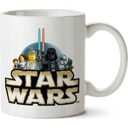 Art Hediye Star Wars Lego İki Tarafı Baskılı Kupa Bardak