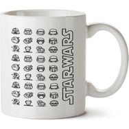 Art Hediye Star Wars Print İki Tarafı Baskılı Kupa Bardak