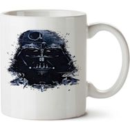 Art Hediye Star Wars Vader Uzay İki Tarafı Baskılı Kupa Bardak